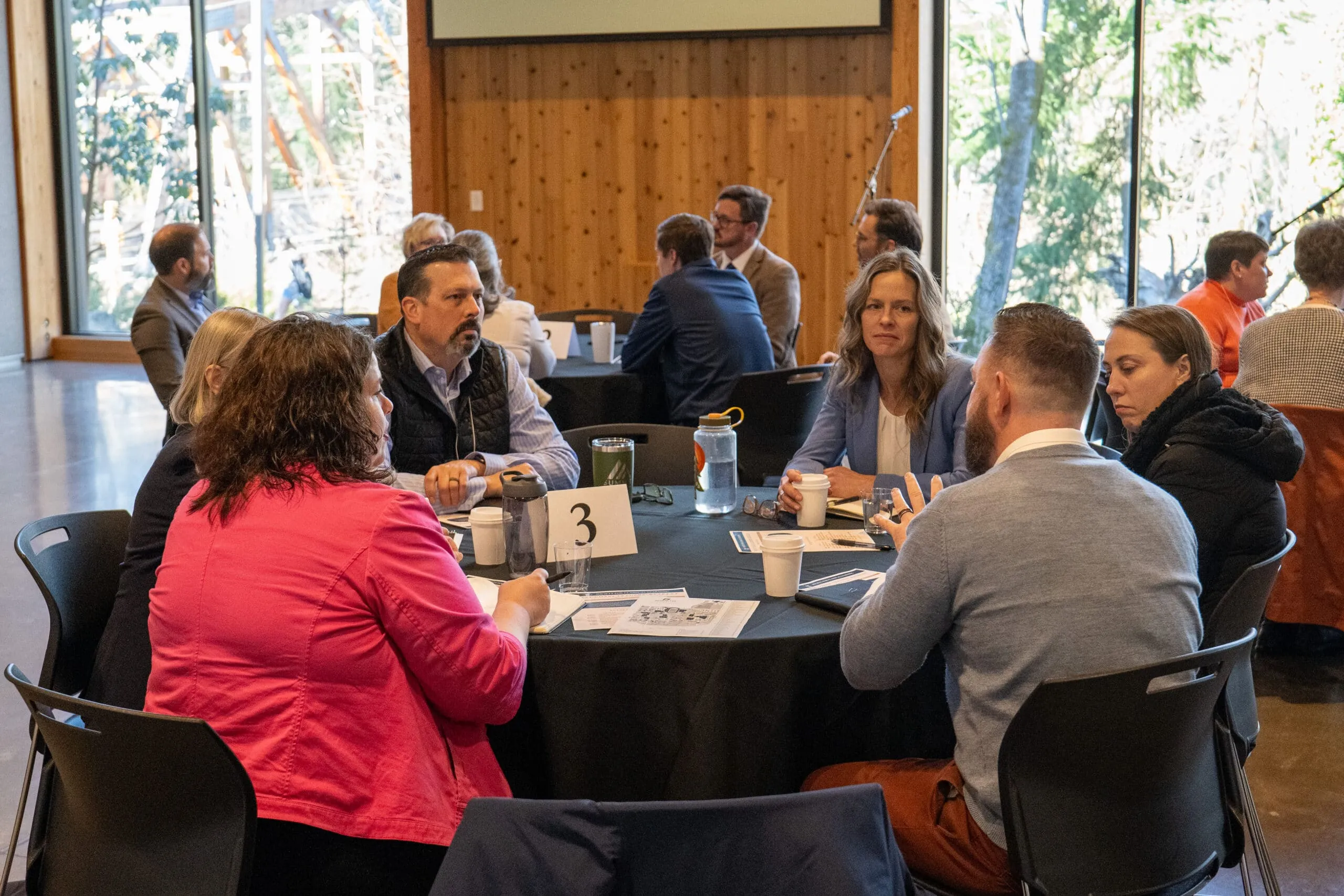 Students walking on campus